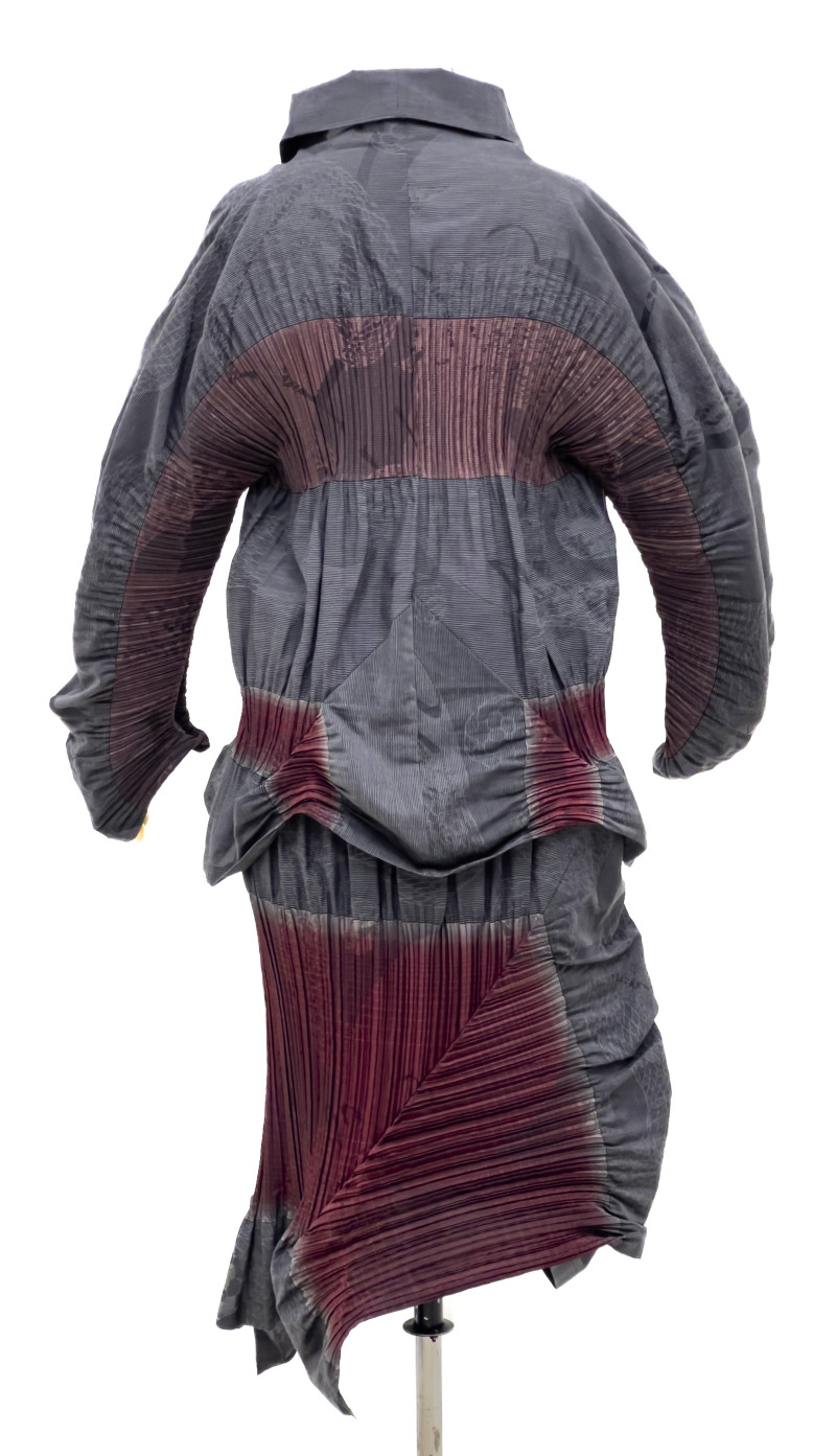 Issey Miyake - Fête Blouse and Skirt Set