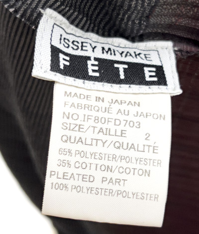 Issey Miyake - Fête Blouse and Skirt Set