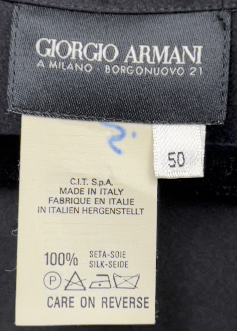 Giorgio Armani - Black and Gray Tops, Group of 5