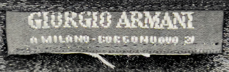 Giorgio Armani - Black and Gray Tops, Group of 5