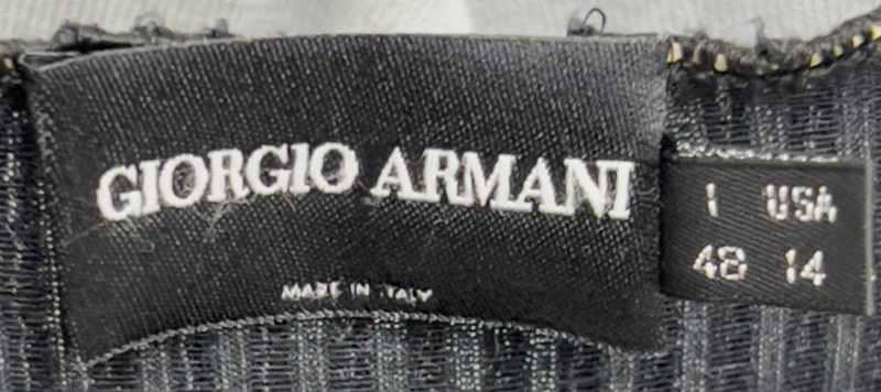 Giorgio Armani - Black and Gray Tops, Group of 5