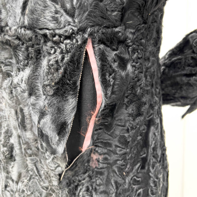 Black Fur Coats, Group of 3