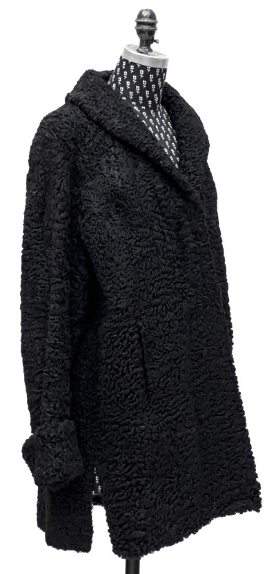 Black Fur Coats, Group of 3