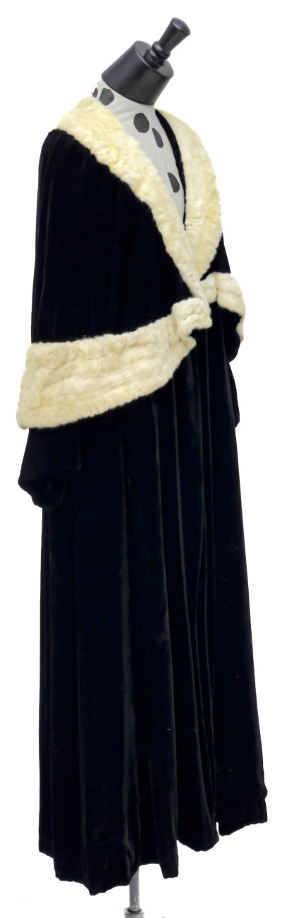 Black Fur Coats, Group of 3