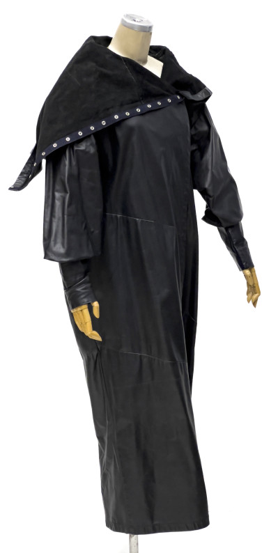 Suede Jacket and Leather Coat, 2 Pieces