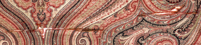 Victorian Paisleys and Shawls, Group of 3