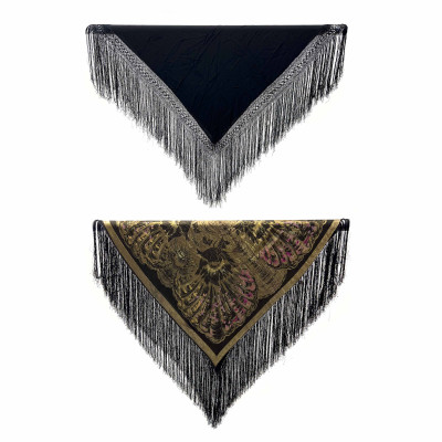Image for Lot Lamé and Silk Shawls