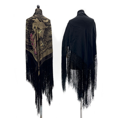 Lamé and Silk Shawls