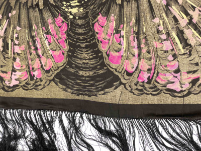 Lamé and Silk Shawls