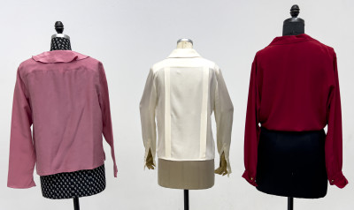 Chanel - Silk Shirts, Group of 3