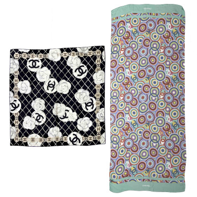 Image for Lot Chanel - Two Silk Scarves