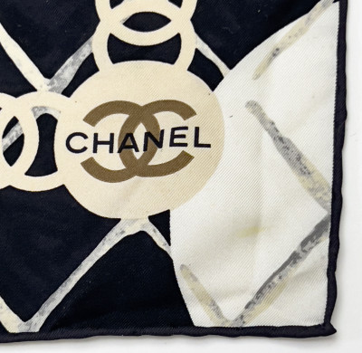 Chanel - Two Silk Scarves