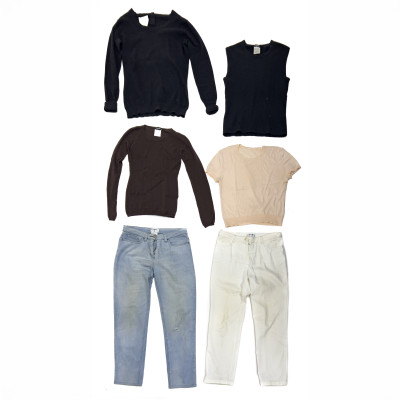 Image for Lot Chanel - Sweaters and Jeans, Group of 6 Separates