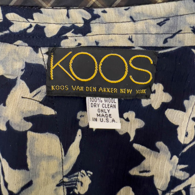 Koos Van Den Akker - Coats, Sweater, and Scarf, Group of 4