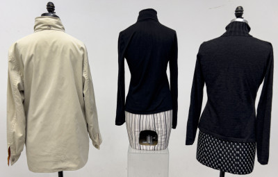 Giorgio&apos;s Palm Beach - Turtlenecks, Jacket, and Scarves, Group of 5