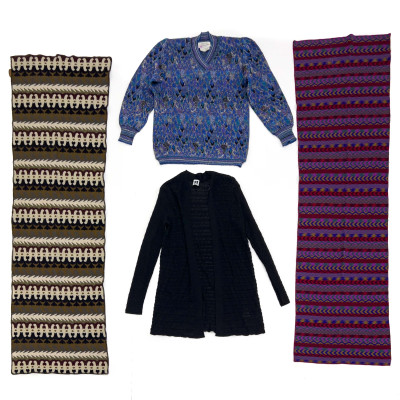Image for Lot Missoni - Sweaters and Scarves, Group of 4