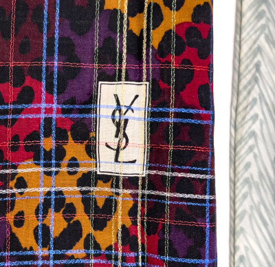 Yves Saint Laurent, Givenchy, Bottega Veneta and Others - Designer Scarves and Pocket Squares, Group of 28