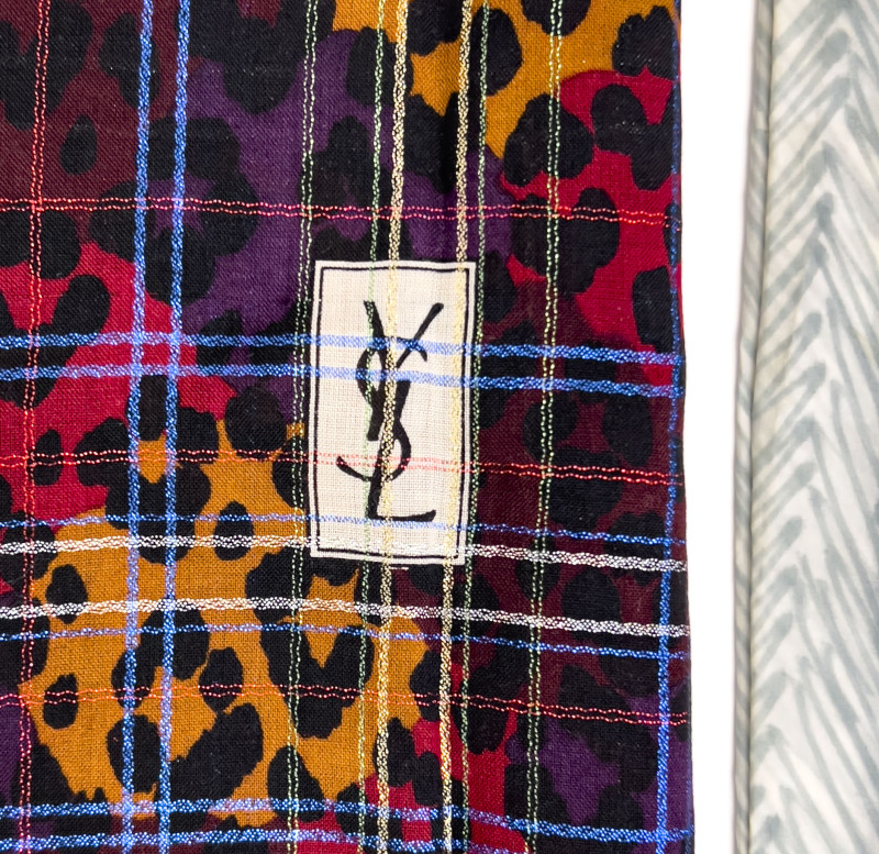 Yves Saint Laurent, Givenchy, Bottega Veneta and Others - Designer Scarves and Pocket Squares, Group of 28