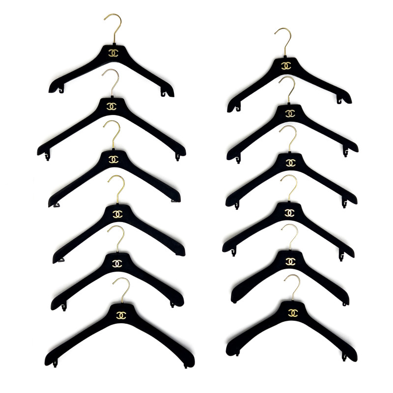 Chanel - Clothing Hangers, Group of 12