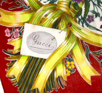 Gucci - Scarf, Pocket Square, and Sweater