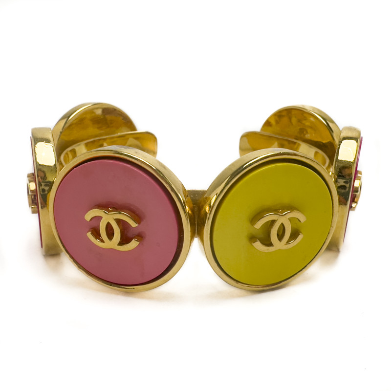 Chanel - Logo Cuff Bracelet
