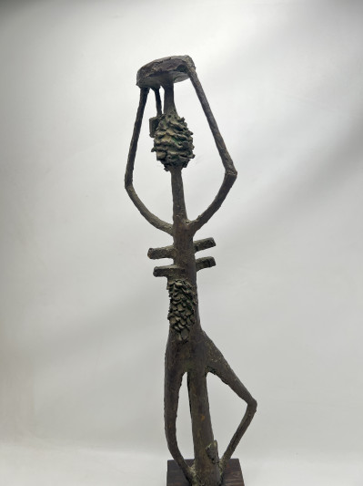 Unknown Artist - (possibly David Hare) Elongated Bronze Figure