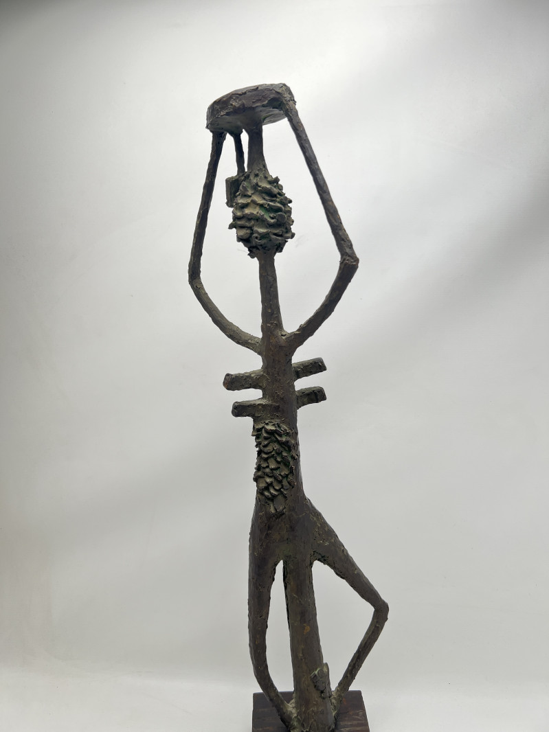 Unknown Artist - (possibly David Hare) Elongated Bronze Figure
