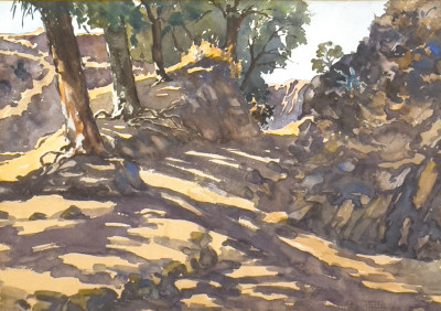 Image for Lot Charles Longabaugh - Canyon Trail