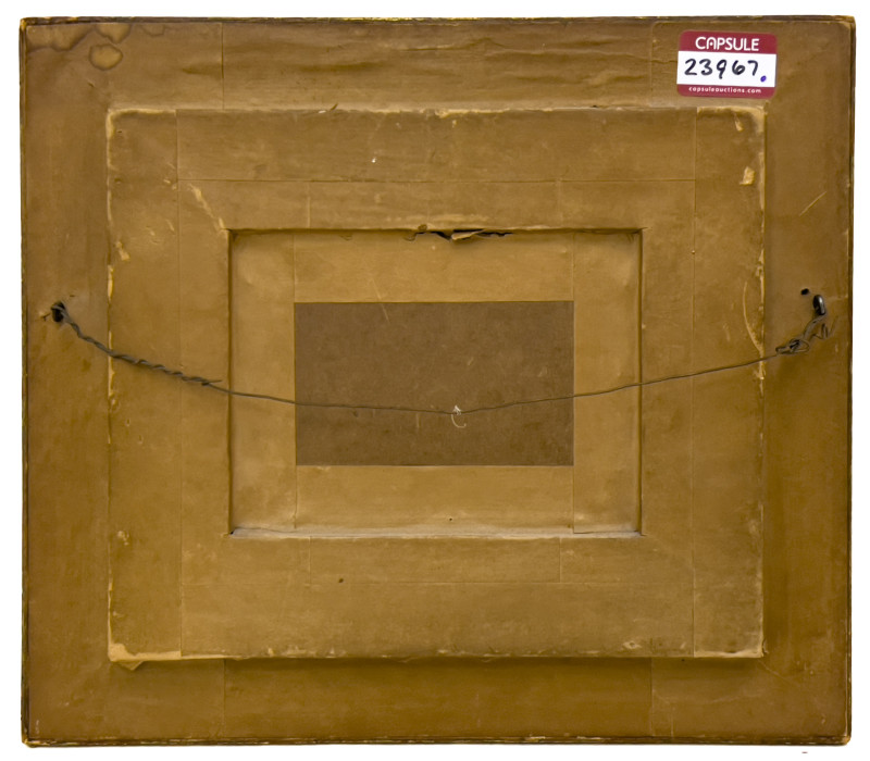 Church Interior Watercolor