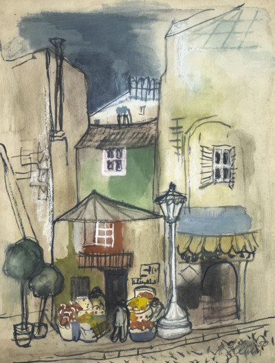 Image for Lot Unknown Artist - Street Scene