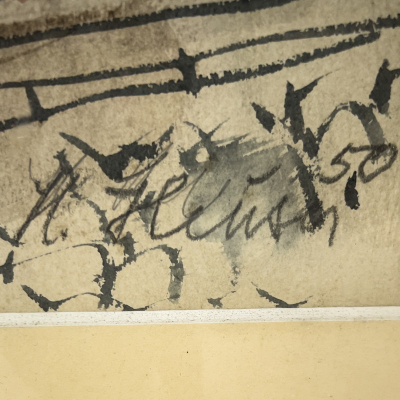 Unknown Artist - Street Scene