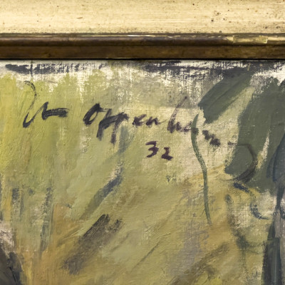 Unknown Artist - Painting of a Man Reading