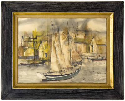 William Thon - Drying Sail