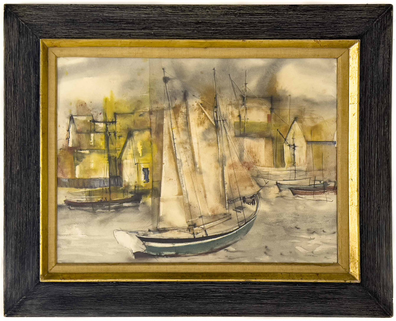 William Thon - Drying Sail