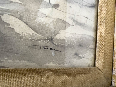 William Thon - Drying Sail