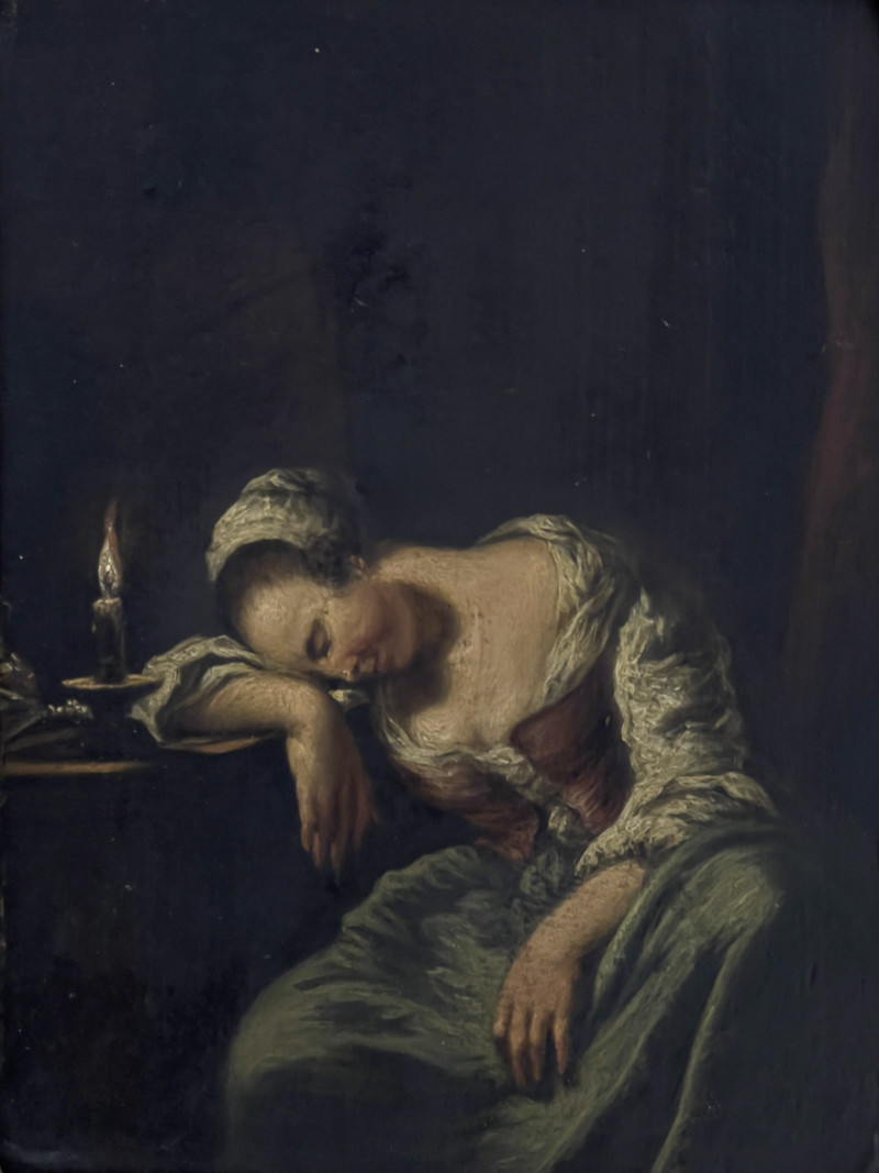 European School - Untitled (Tired Woman)