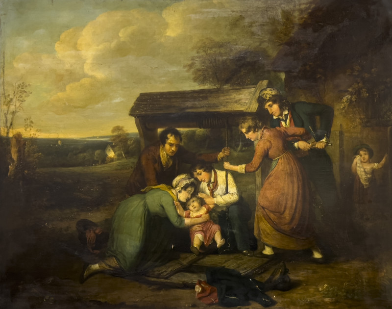 William Redmore Bigg - The Cottage Draw-Well