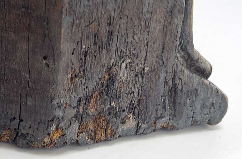 Madonna and Child, Continental Solid Wood  Carving