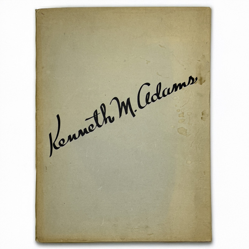 Kenneth Miller Adams - New Mexico Artists Series No. 1 (Partial Portfolio)