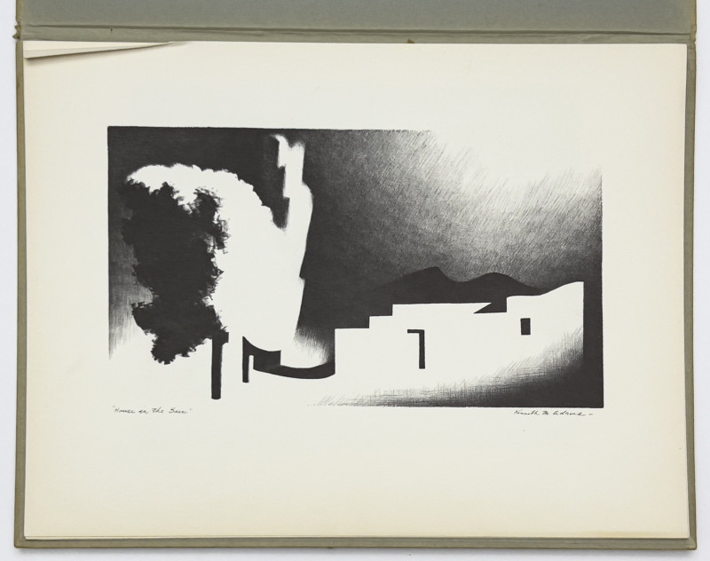 Kenneth Miller Adams - New Mexico Artists Series No. 1 (Partial Portfolio)