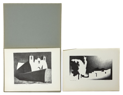 Kenneth Miller Adams - New Mexico Artists Series No. 1 (Partial Portfolio)
