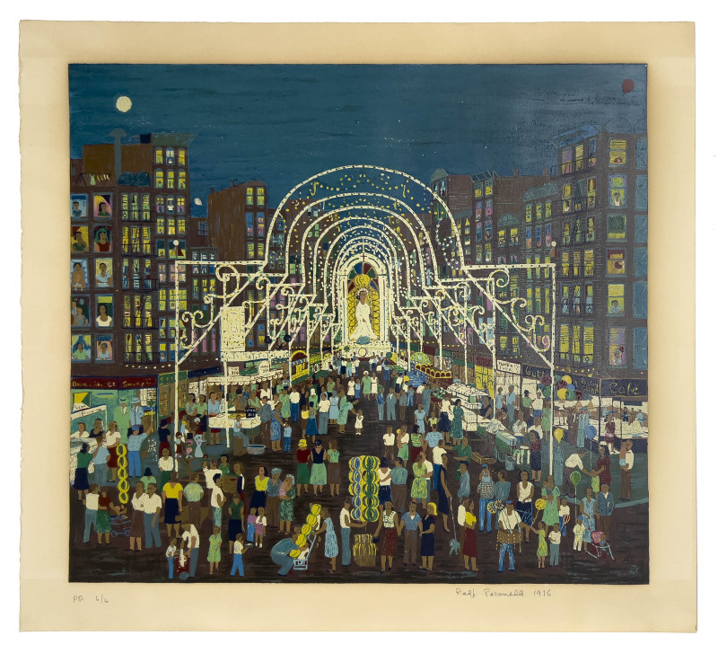 Ralph Fasanella - San Gennaro