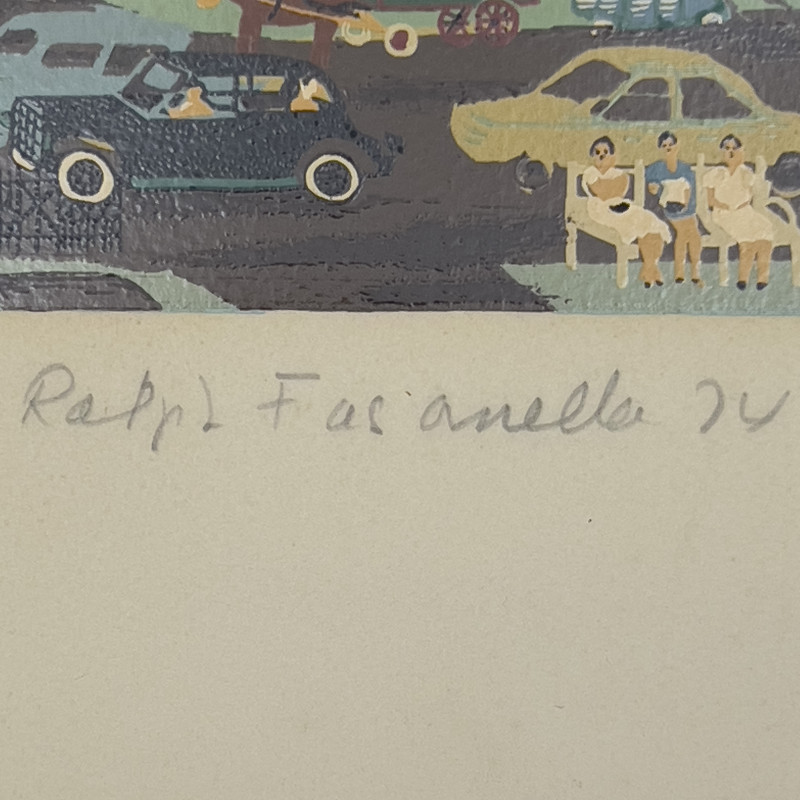 Ralph Fasanella - Bridges