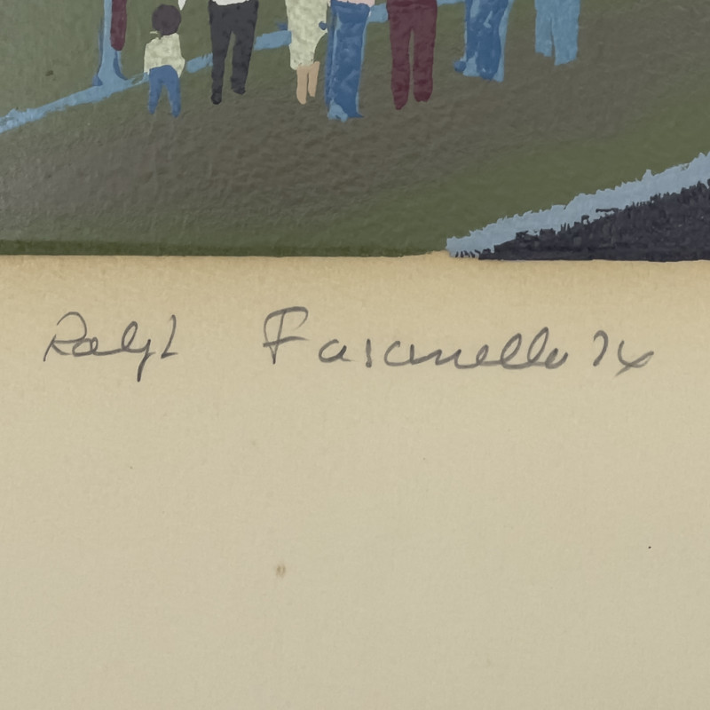 Ralph Fasanella - Ball Park