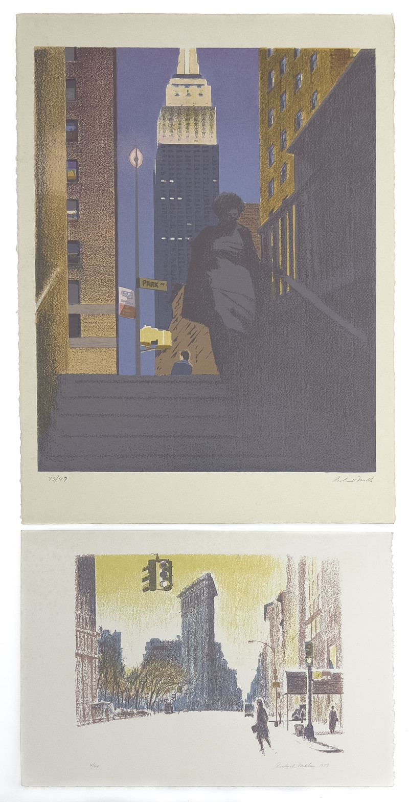 Richard Mills - New York City Prints, Group of 2