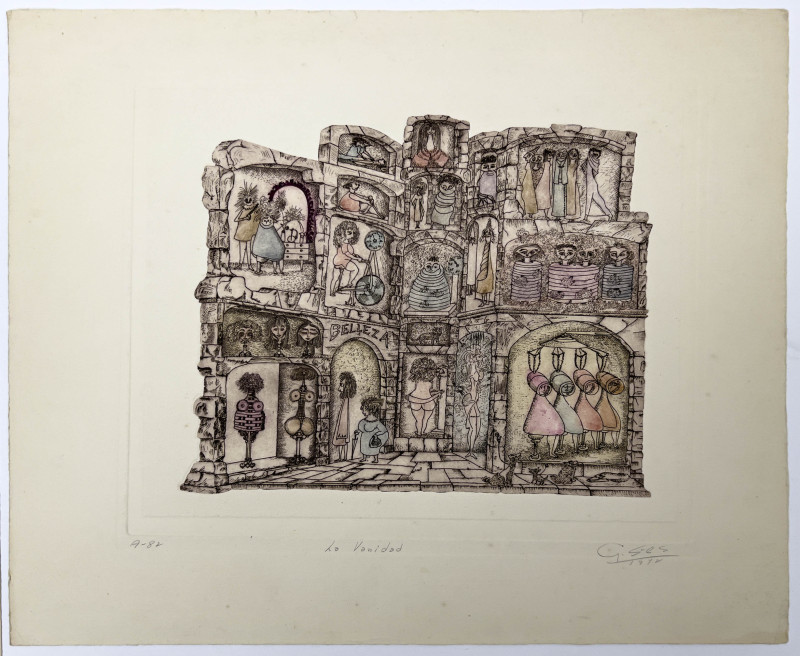Guillermo Silva Santamaria - Figures, 4 Editions