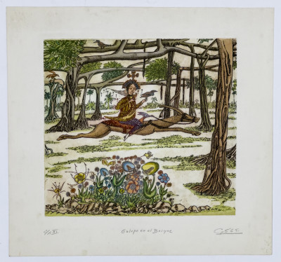 Guillermo Silva Santamaria - Figures and Warriors on Horseback, 4 Editions