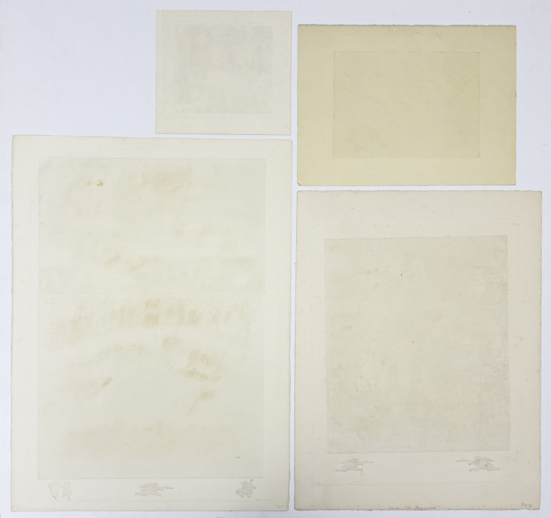 Guillermo Silva Santamaria - Figures and Warriors on Horseback, 4 Editions