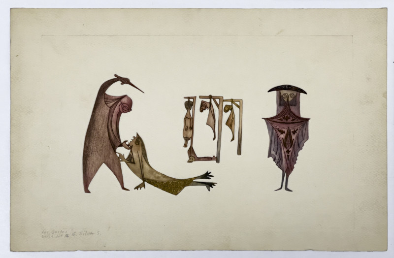 Guillermo Silva Santamaria - Los Tres Garcias / Los Justos, 3 Editions