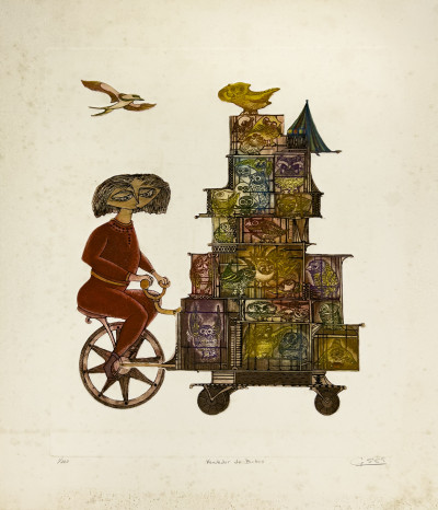 Guillermo Silva Santamaria - Figures, Animals, and Flowers, 4 Editions